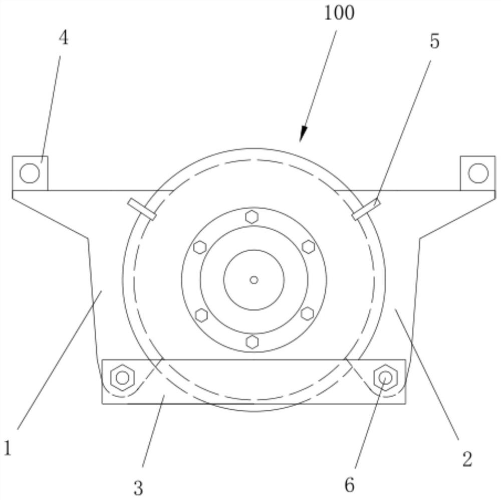 Hoisting clamp and hoisting method for wheel of circular cooler