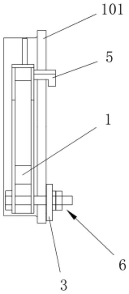 Hoisting clamp and hoisting method for wheel of circular cooler