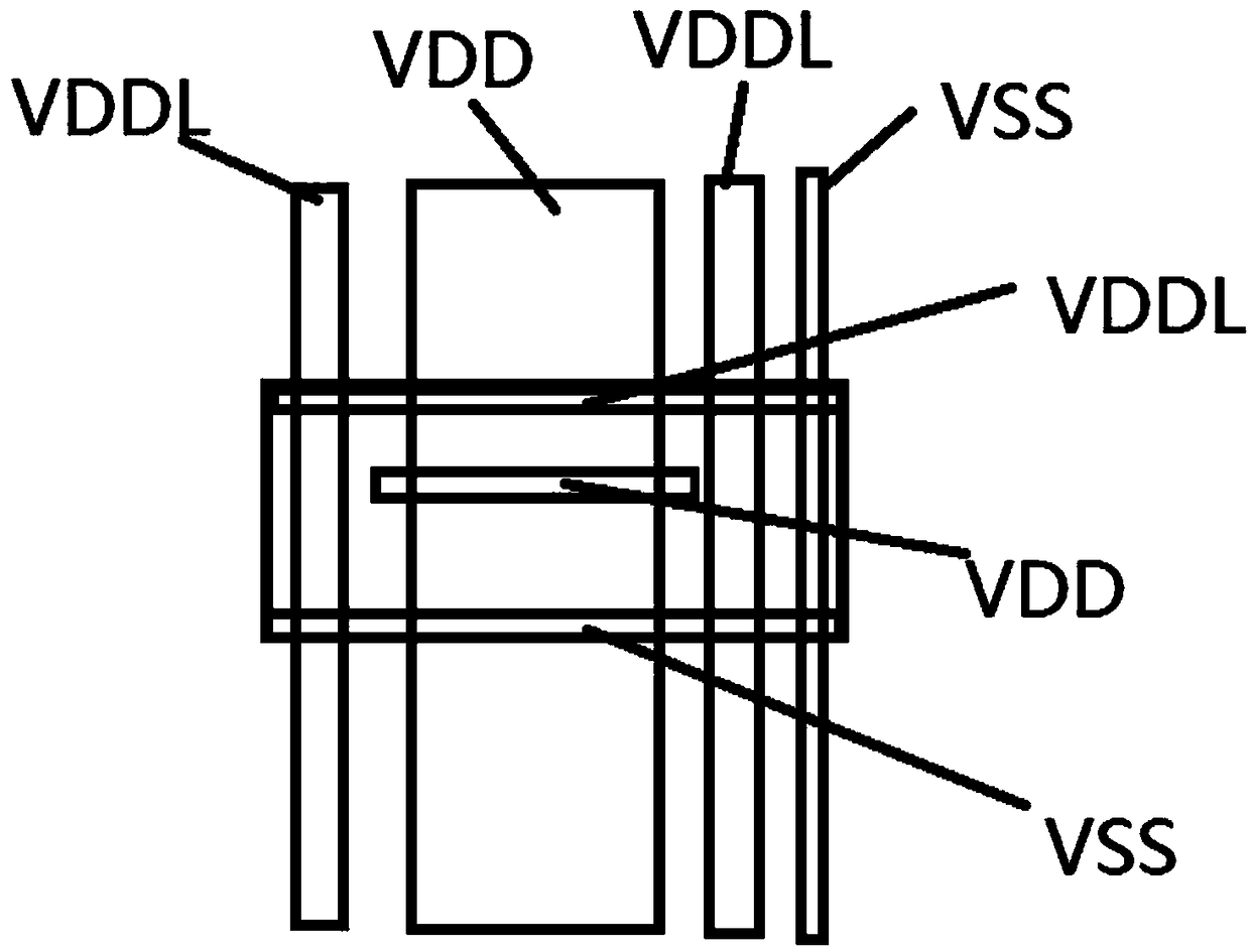 A power cord layout method for a power control unit