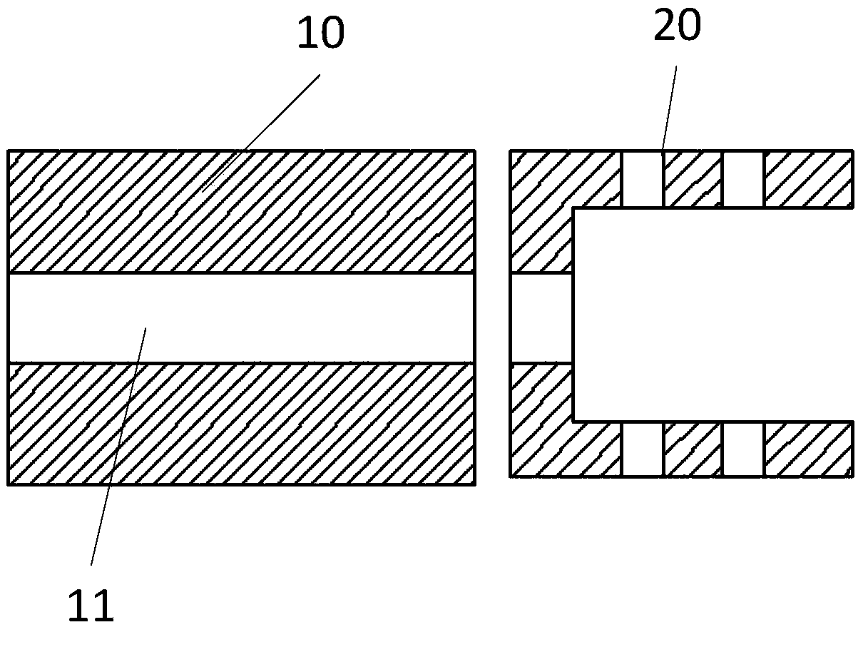 Connector device for connecting rod part