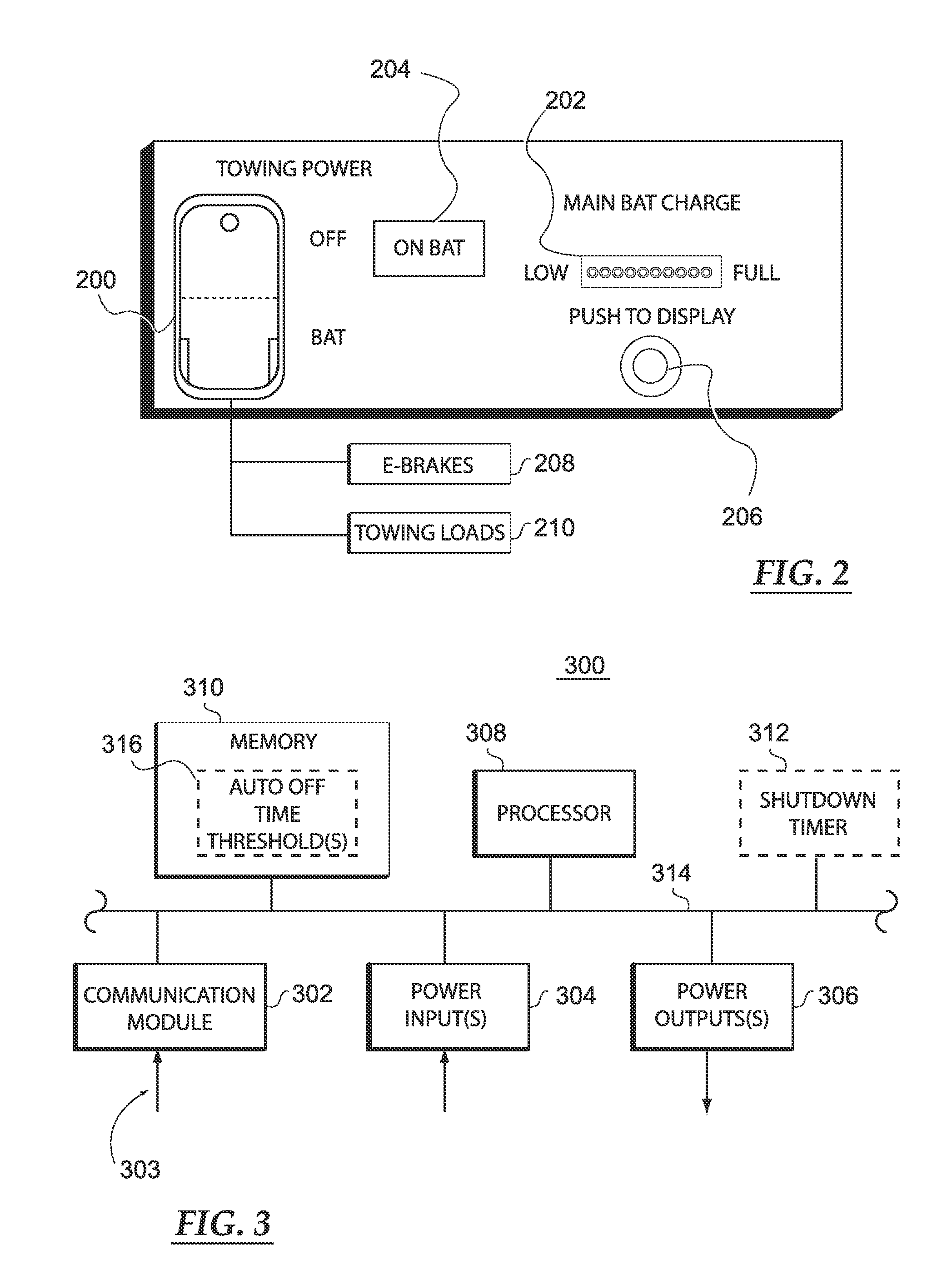 Ground towing power architecture for an electric brake system of an aircraft