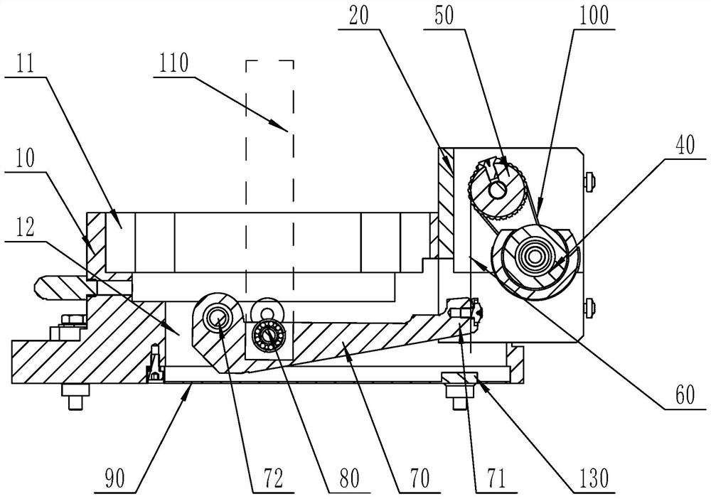 Lifting driving device