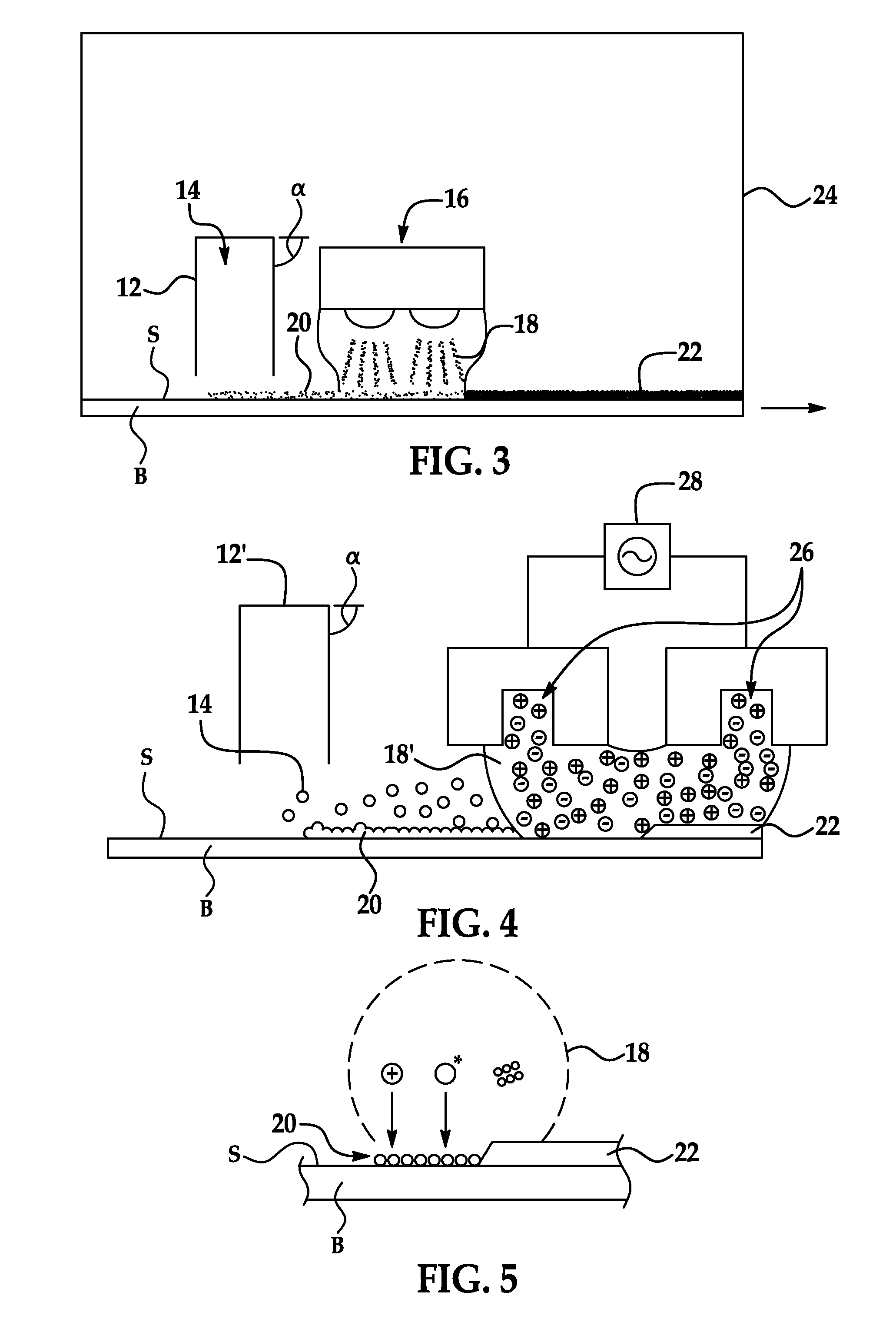 Deposition of thin films on energy sensitive surfaces