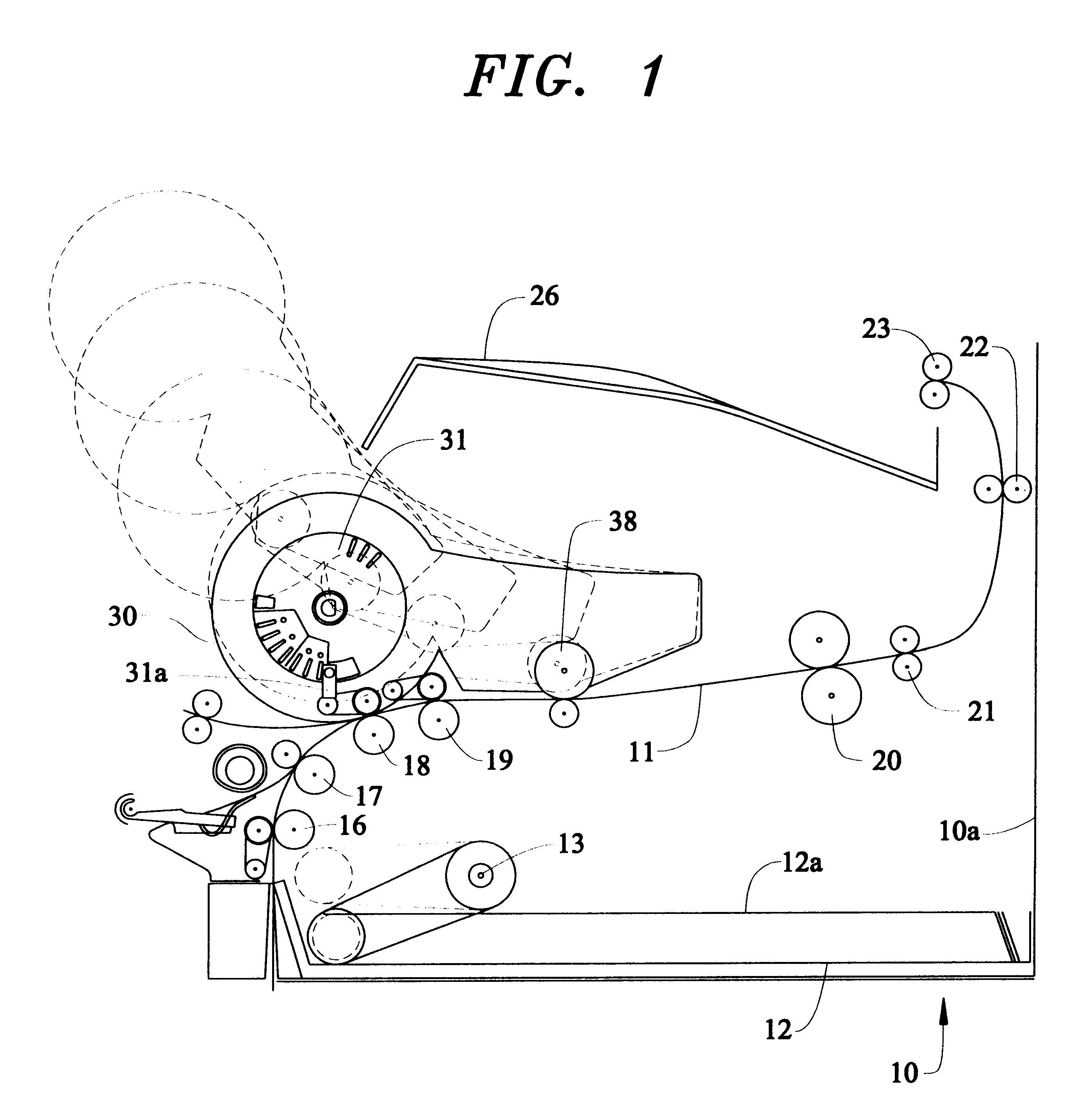 Toner cartridge having encoded wheel