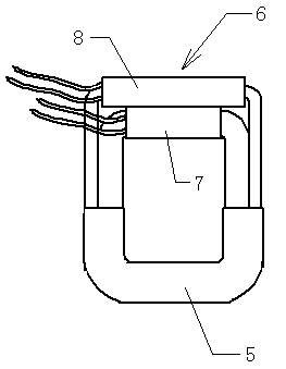 Distribution network working power supply based on self-energy-gaining coil technology