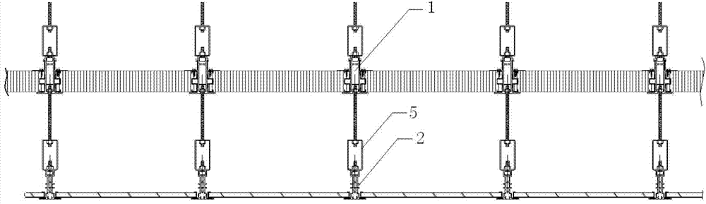 Double-layer assembling keel for suspended ceiling