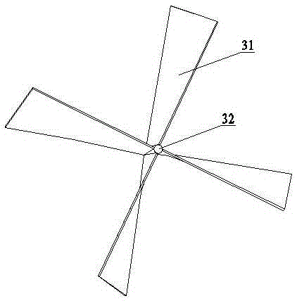 Sea, land and air all-round wing-type airflow directional aircraft