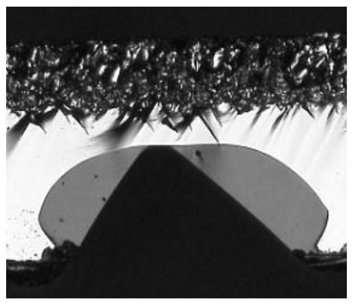 A two-stage electrophoresis process