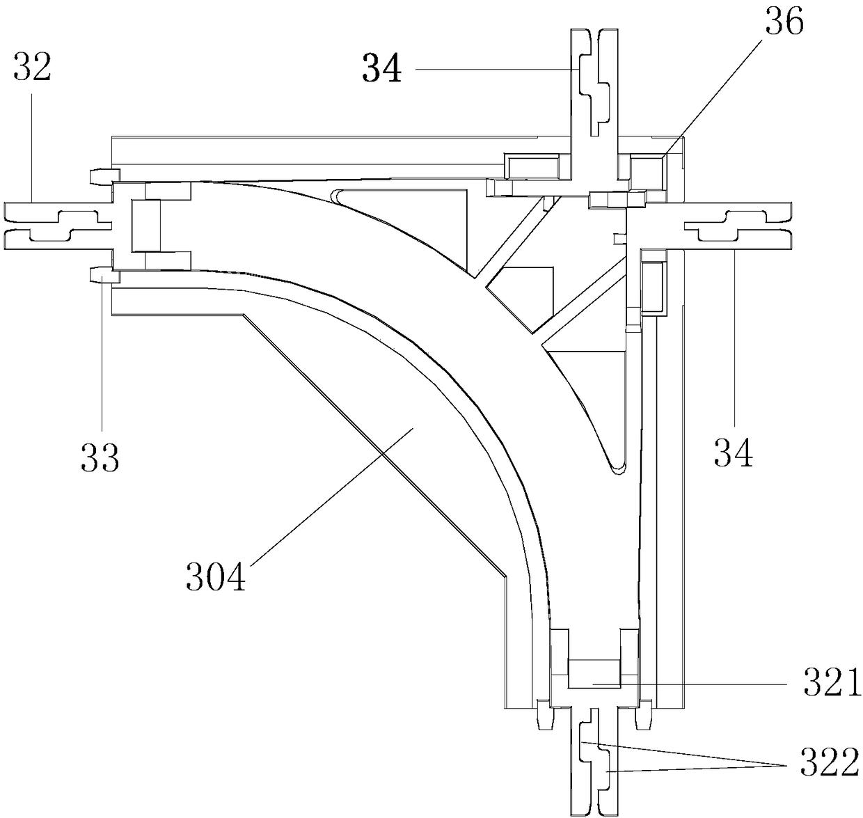 Ceiling joist and sliding rail integrated system