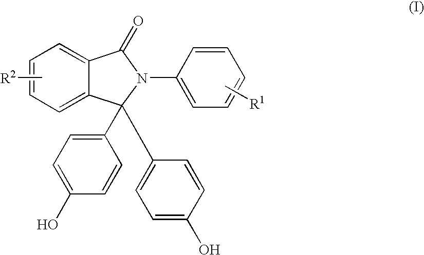 Methods for producing and purifying 2-aryl-3,3-bis(4-hydroxyaryl)phthalimidine compounds, the purified monomers, and polymers derived therefrom