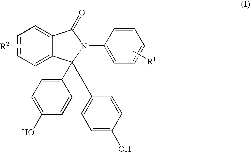 Methods for producing and purifying 2-aryl-3,3-bis(4-hydroxyaryl)phthalimidine compounds, the purified monomers, and polymers derived therefrom