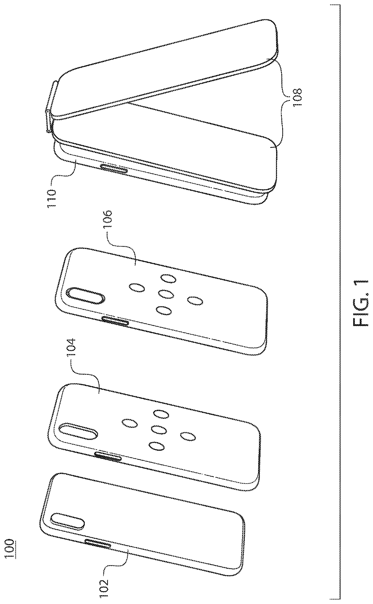 Magnetic case and folio for portable personal computing device