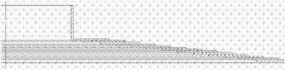 Linear partial motive sealing moving mechanism provided with X-ray protection function