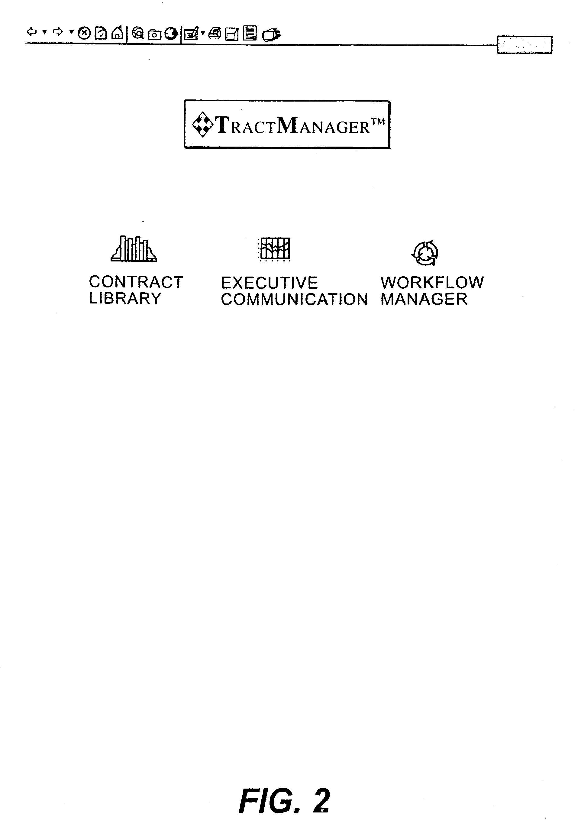 Document management system having bookmarking functionality