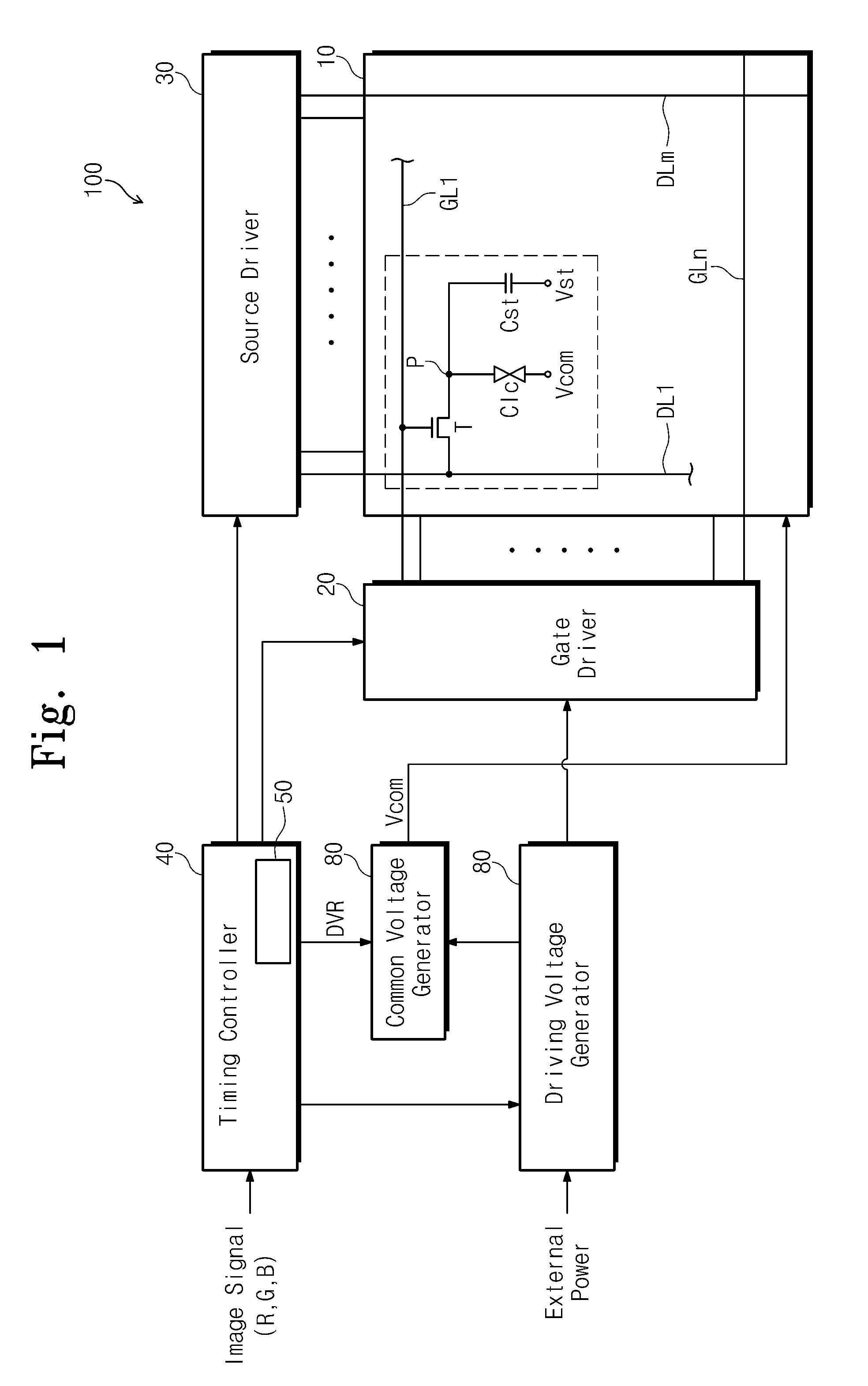 Liquid crystal display and method of controlling common voltage thereof