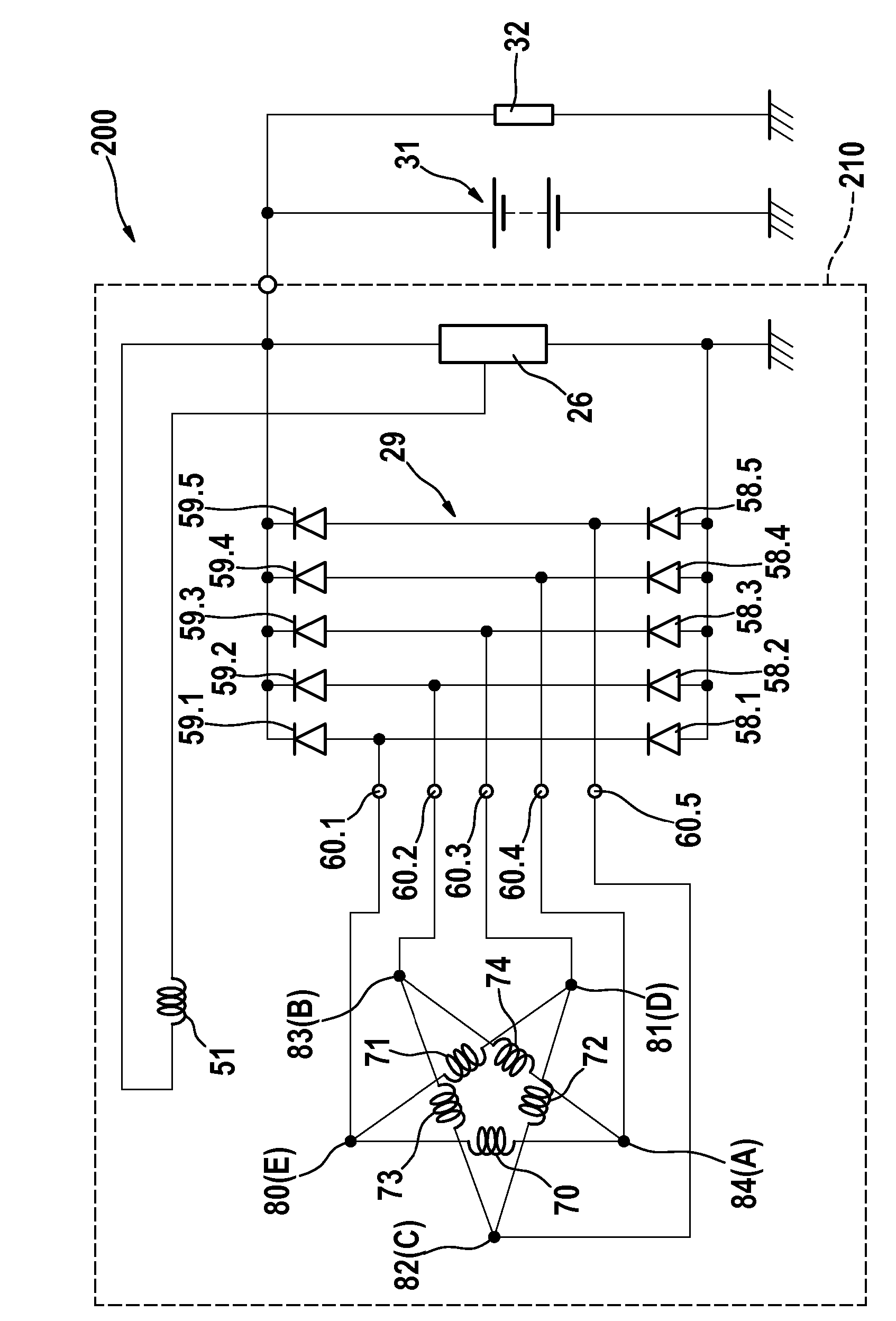 Preventing load rejection overvoltages in synchronous rectifiers