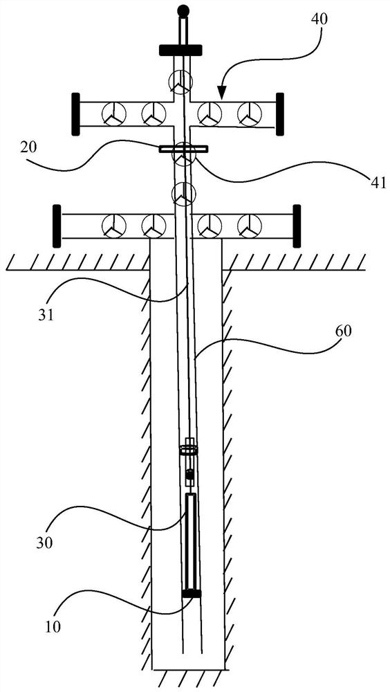 Tool string locating device