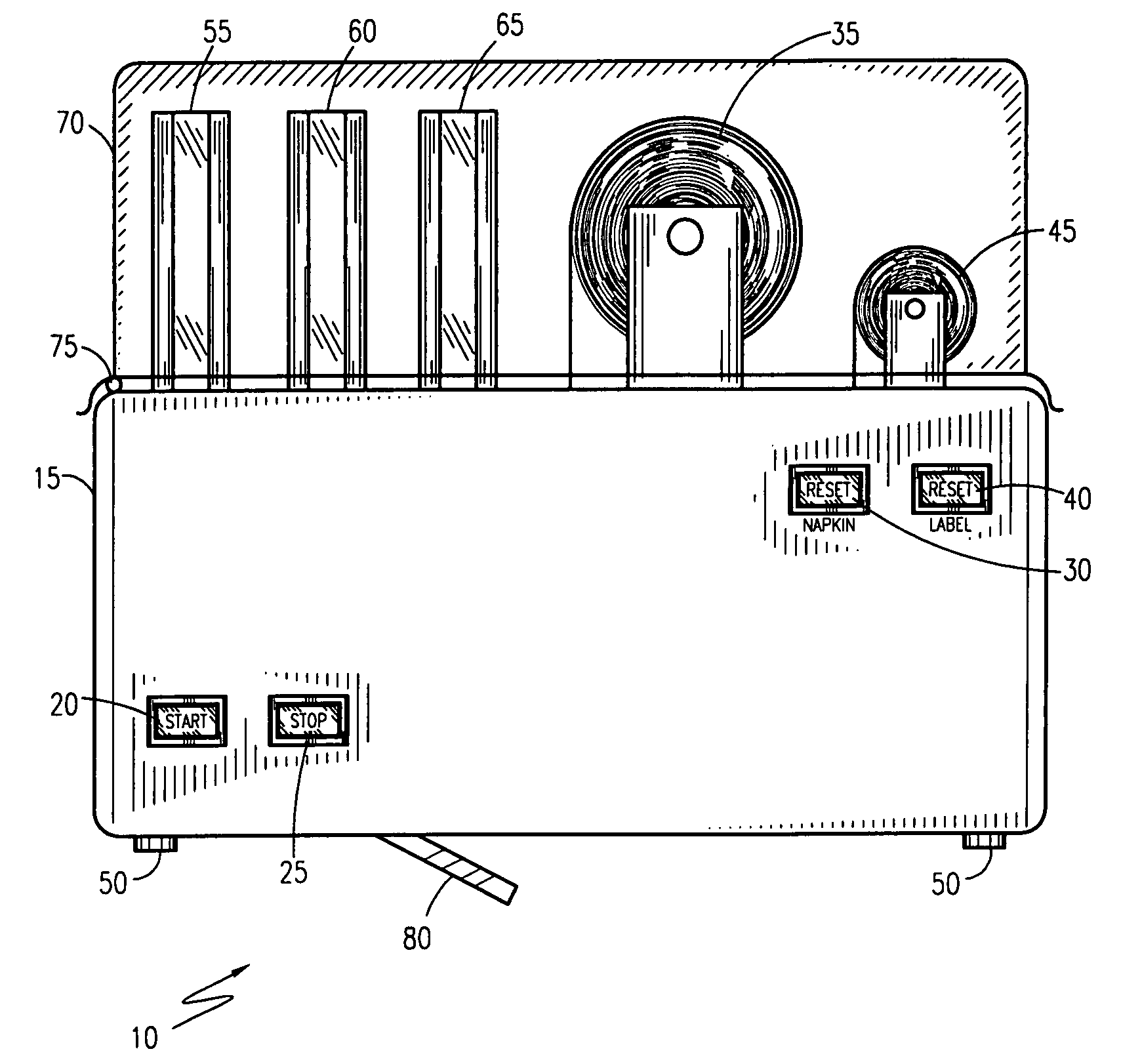 Silverware and napkin rolling apparatus