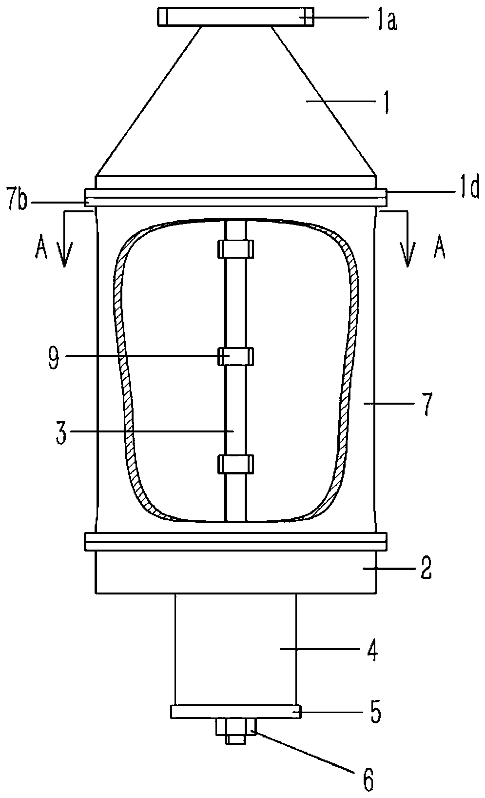 Transformer respirator with optimized structure