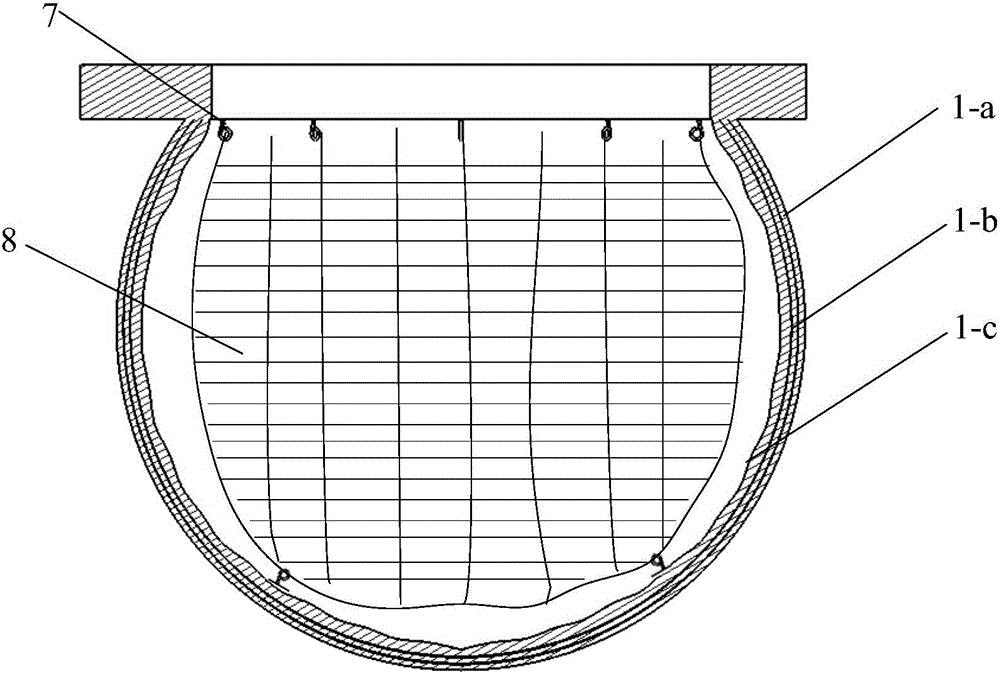 Portable directional explosion-proof device for passenger cabin of civil aircraft