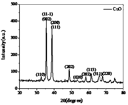 A kind of preparation method of perylene diimide functionalized copper oxide nanocomposite material