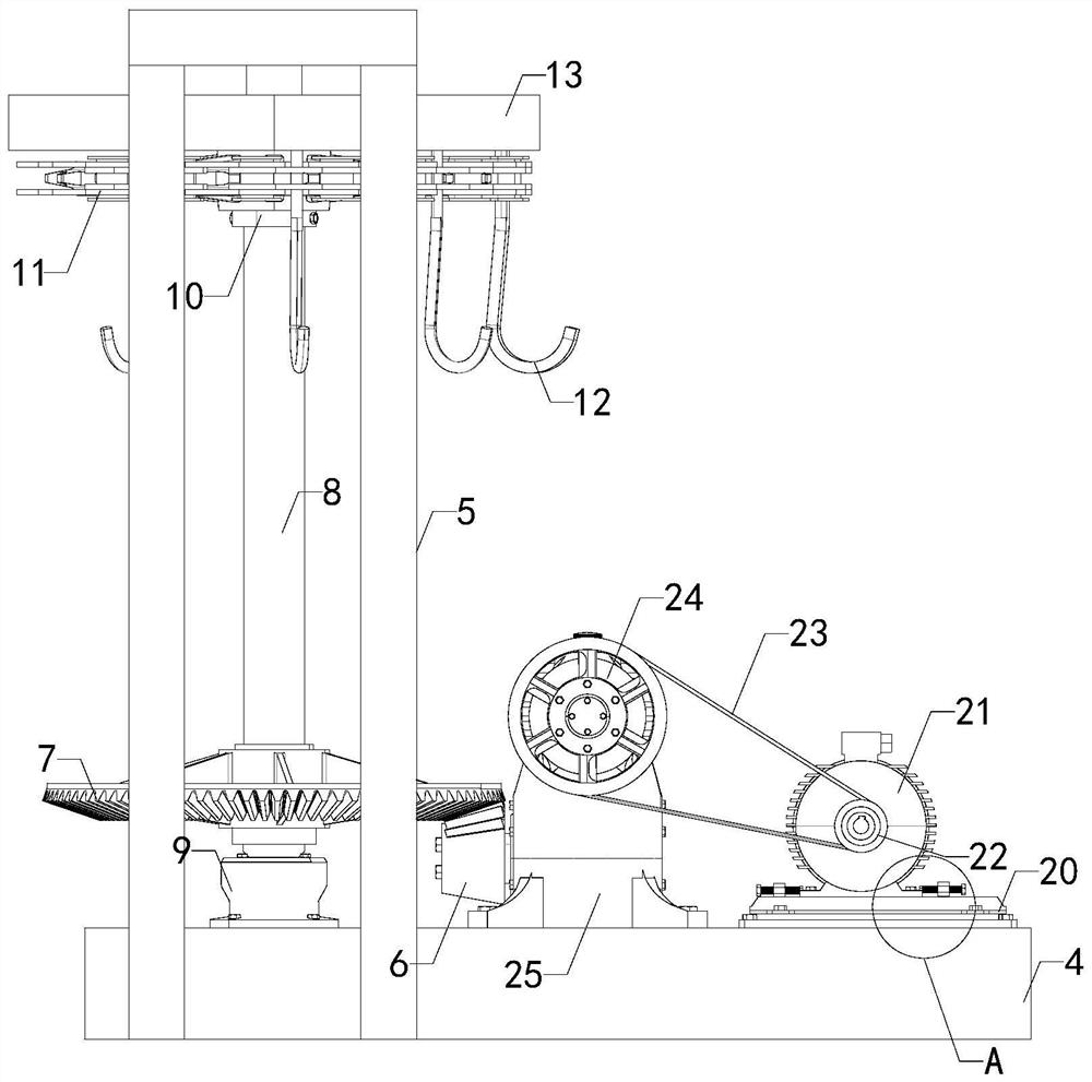 Live pig slaughtering system