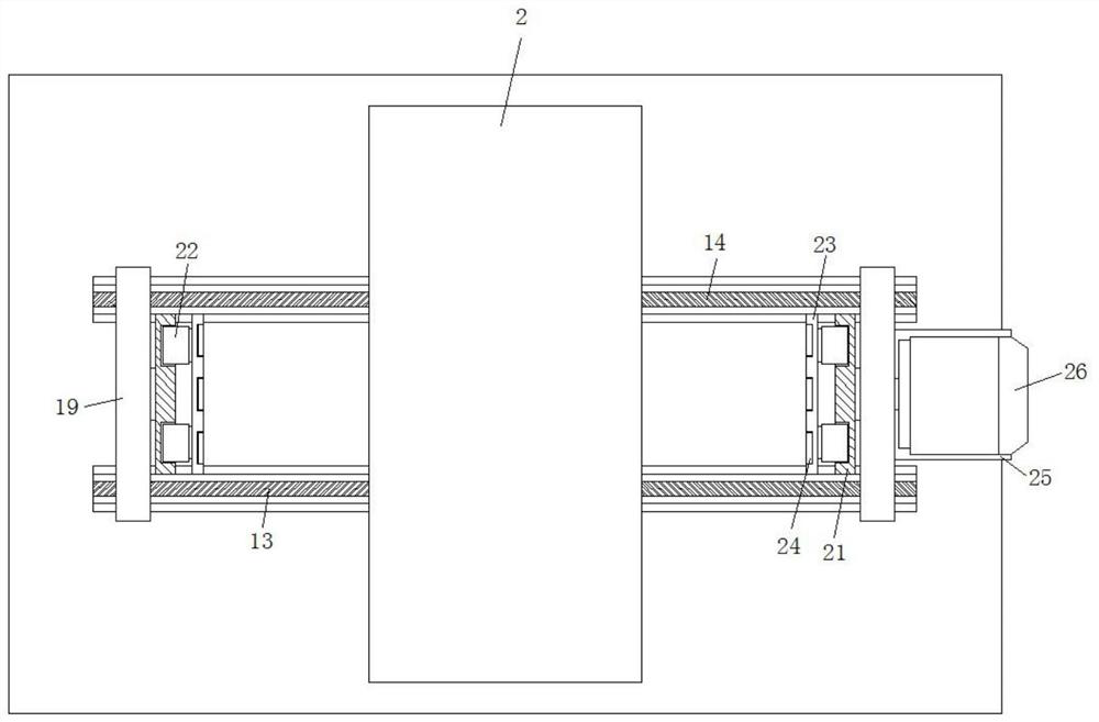 Dead-corner-free efficient drilling equipment for power distribution cabinet production