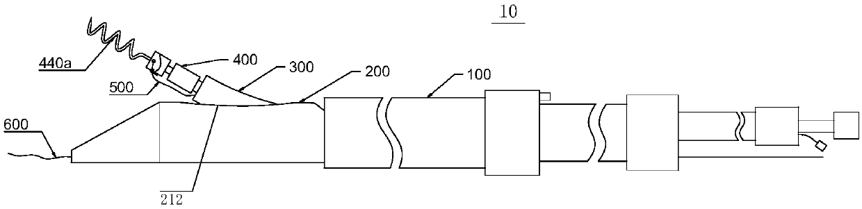 Single-window guided valve constriction system