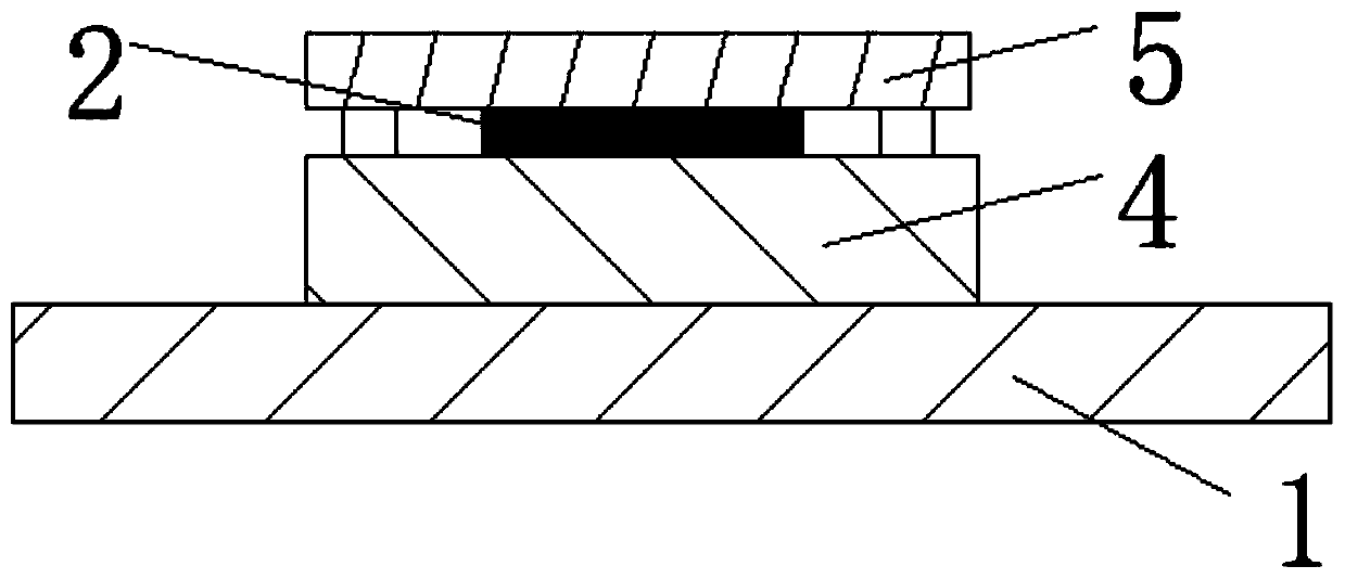 Bidirectional mechanical tuning terahertz wave modulator and preparation method and application thereof