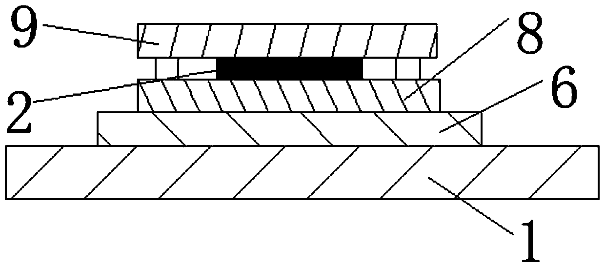 Bidirectional mechanical tuning terahertz wave modulator and preparation method and application thereof