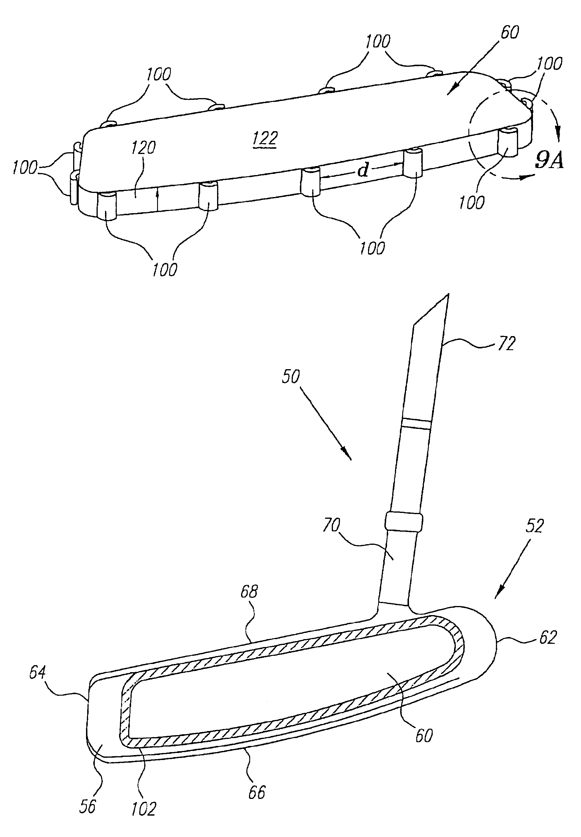 Insert for golf club head