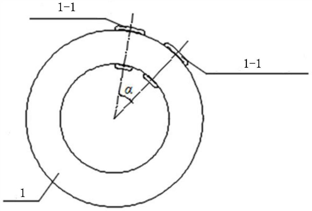 Method for weakening target harmonic waves in axial flux motor