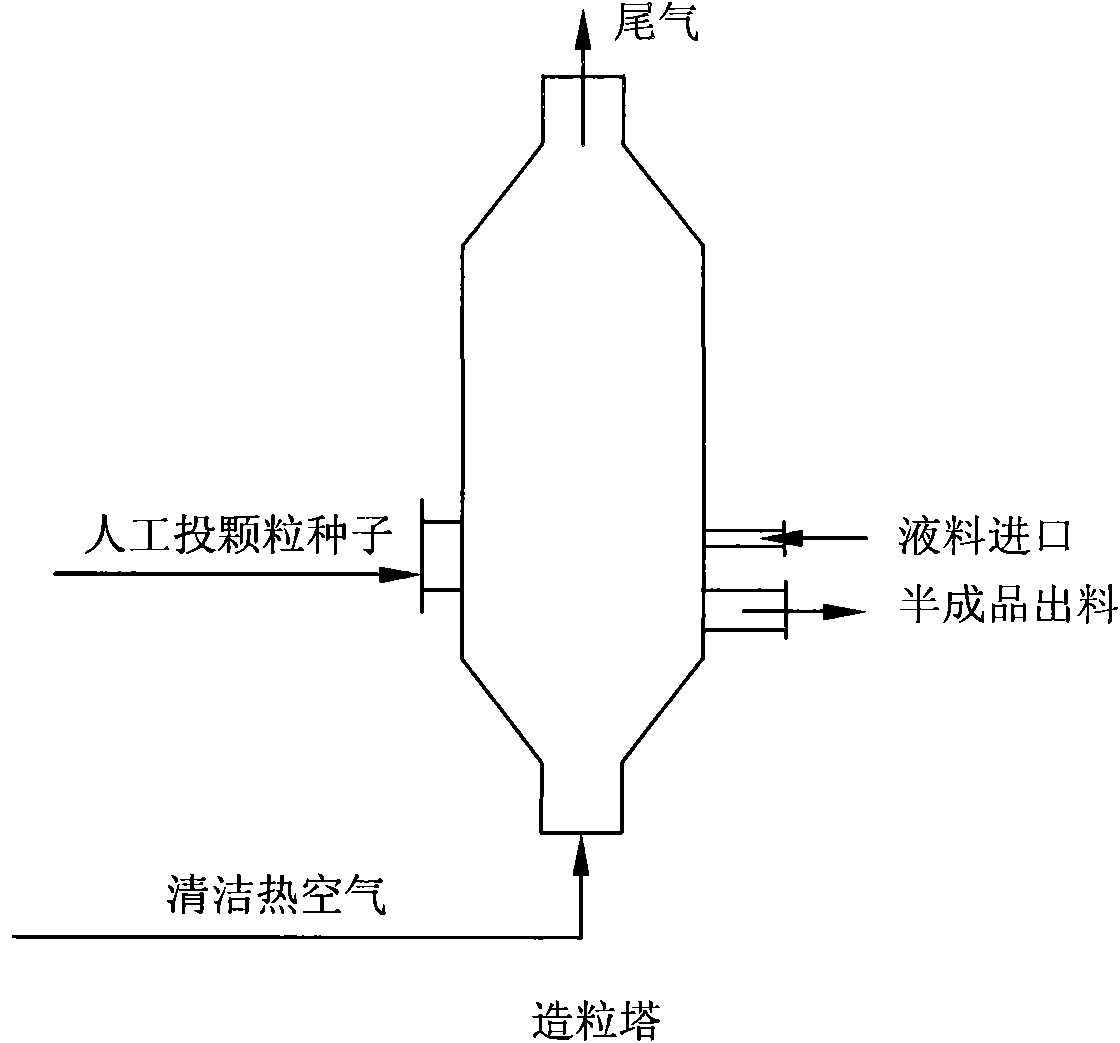 Charging system for the granulating preparation of sodium benzoate particle and operation process thereof