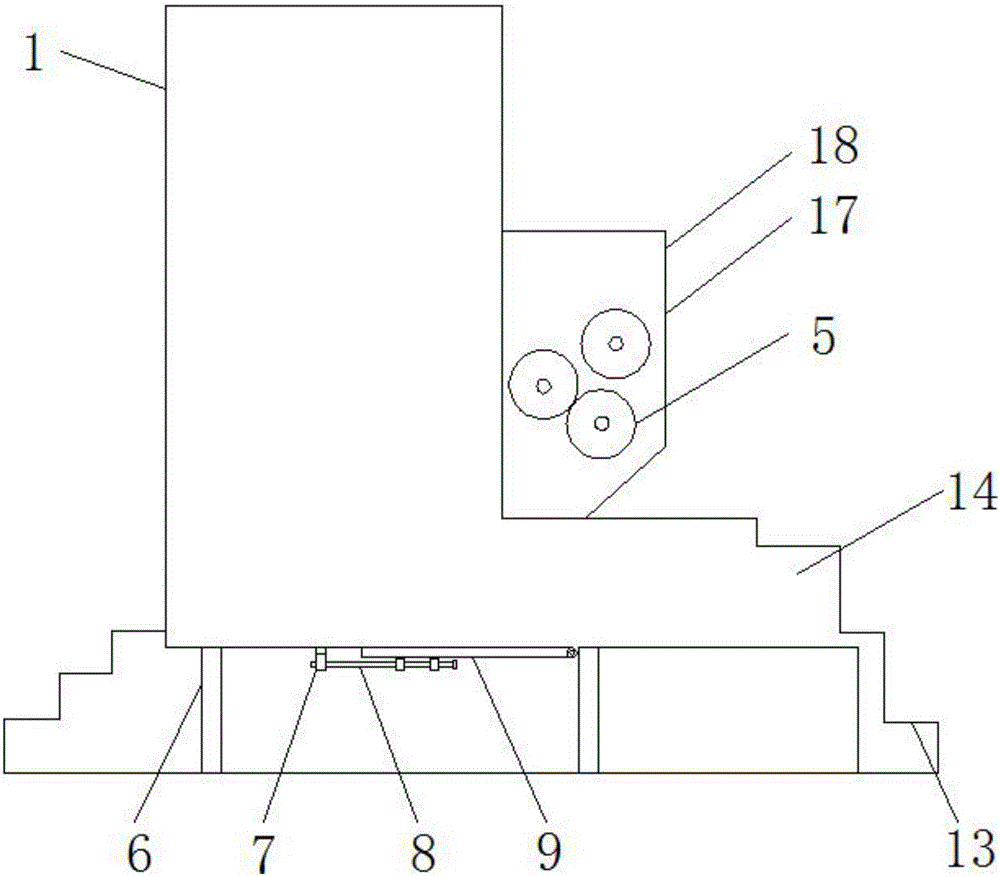 Straw and urine mixed fermentation fertilizer making device