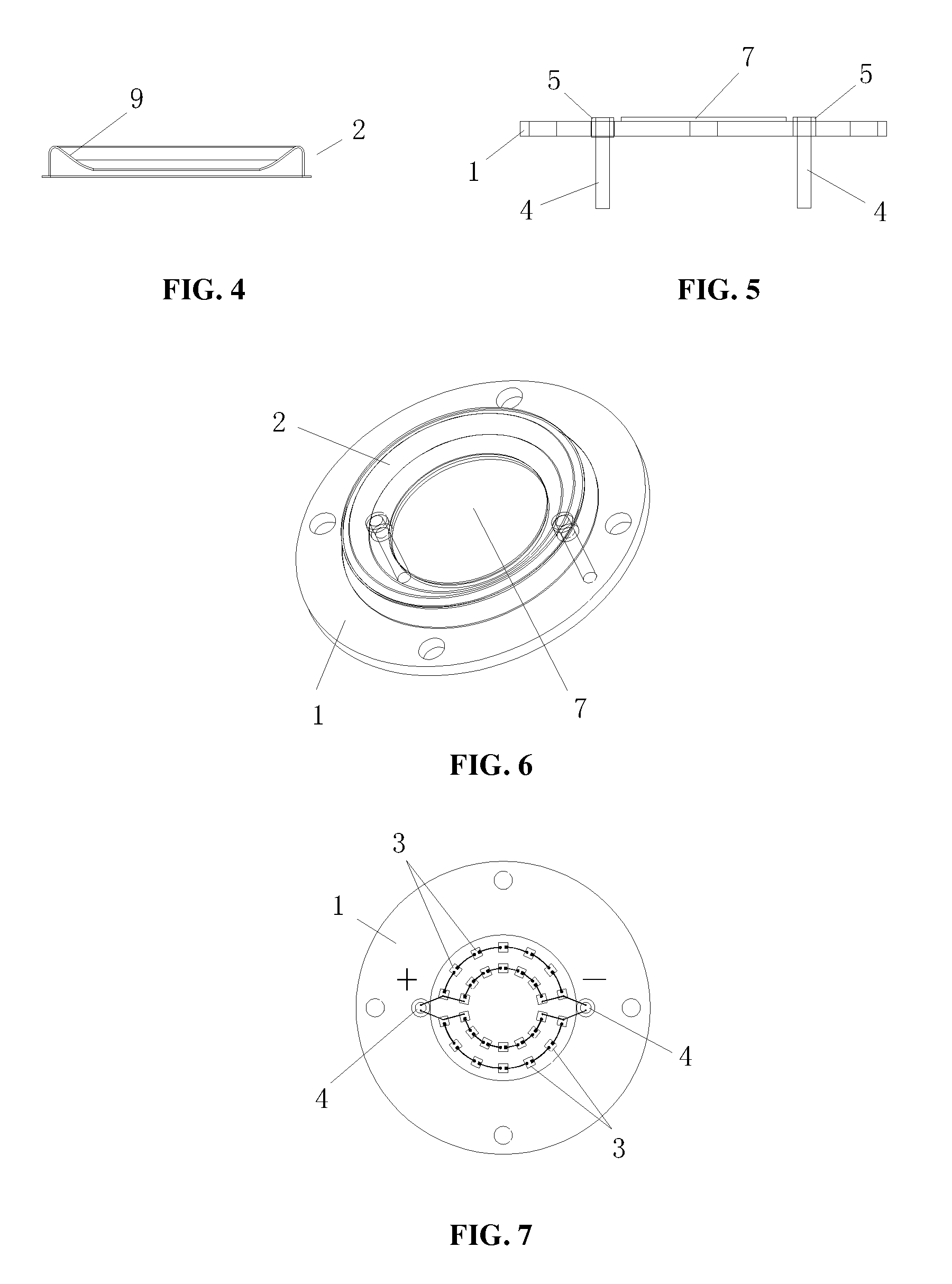 LED direct-plugging type multi-chip high power light source