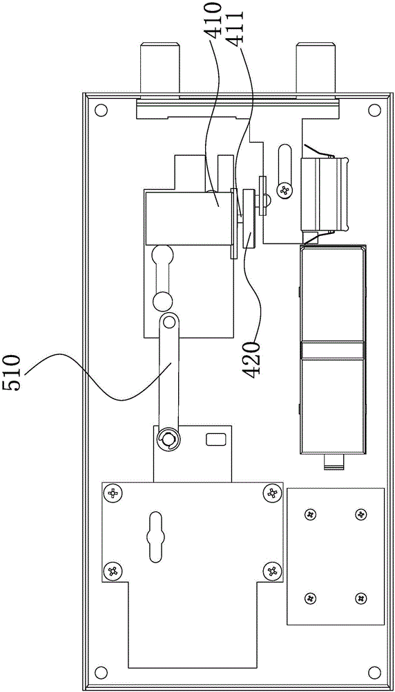 Motor type antitheft blade lock