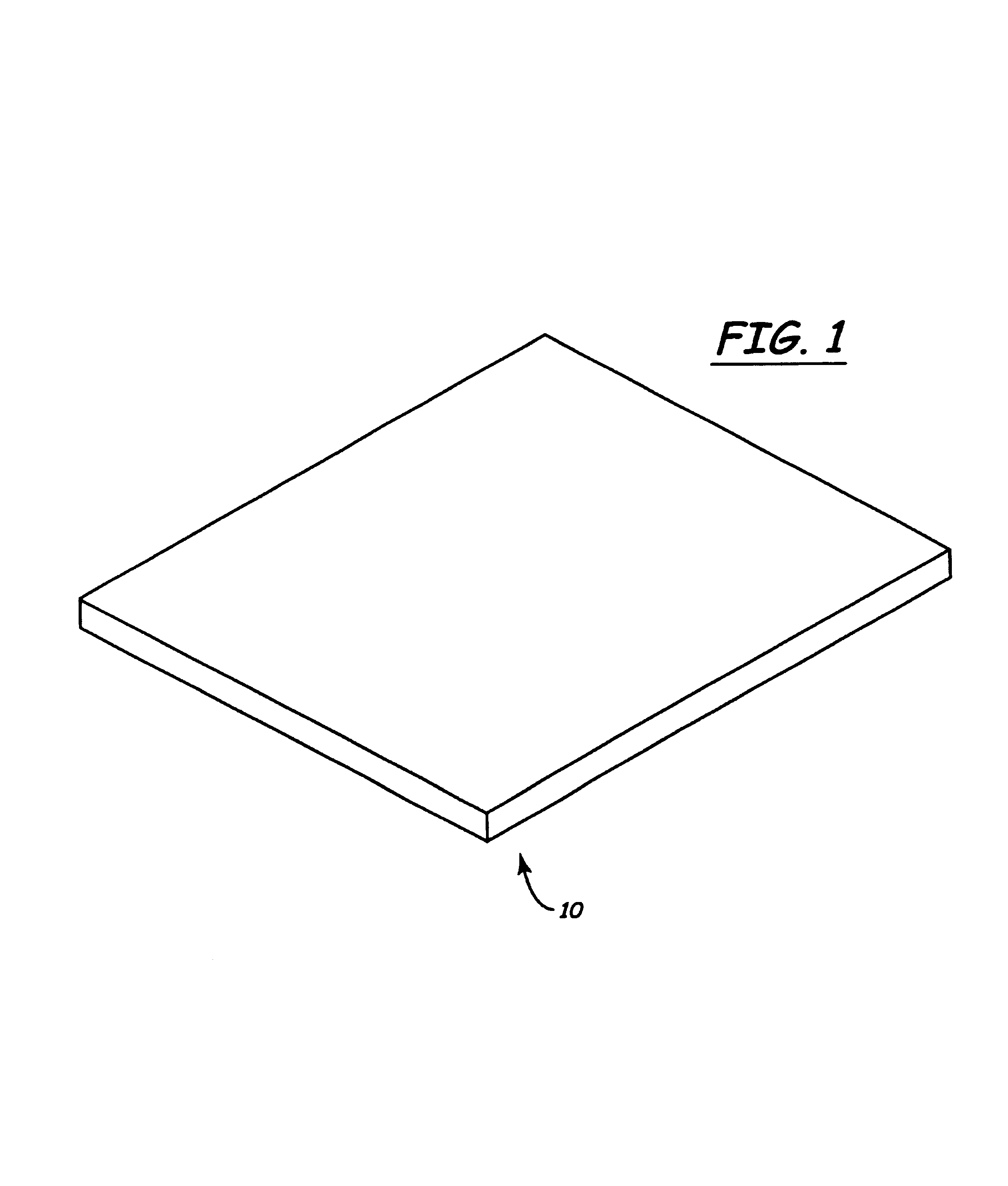 Monolithic part and process for making the same