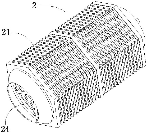 Glass crushing method and crushing device