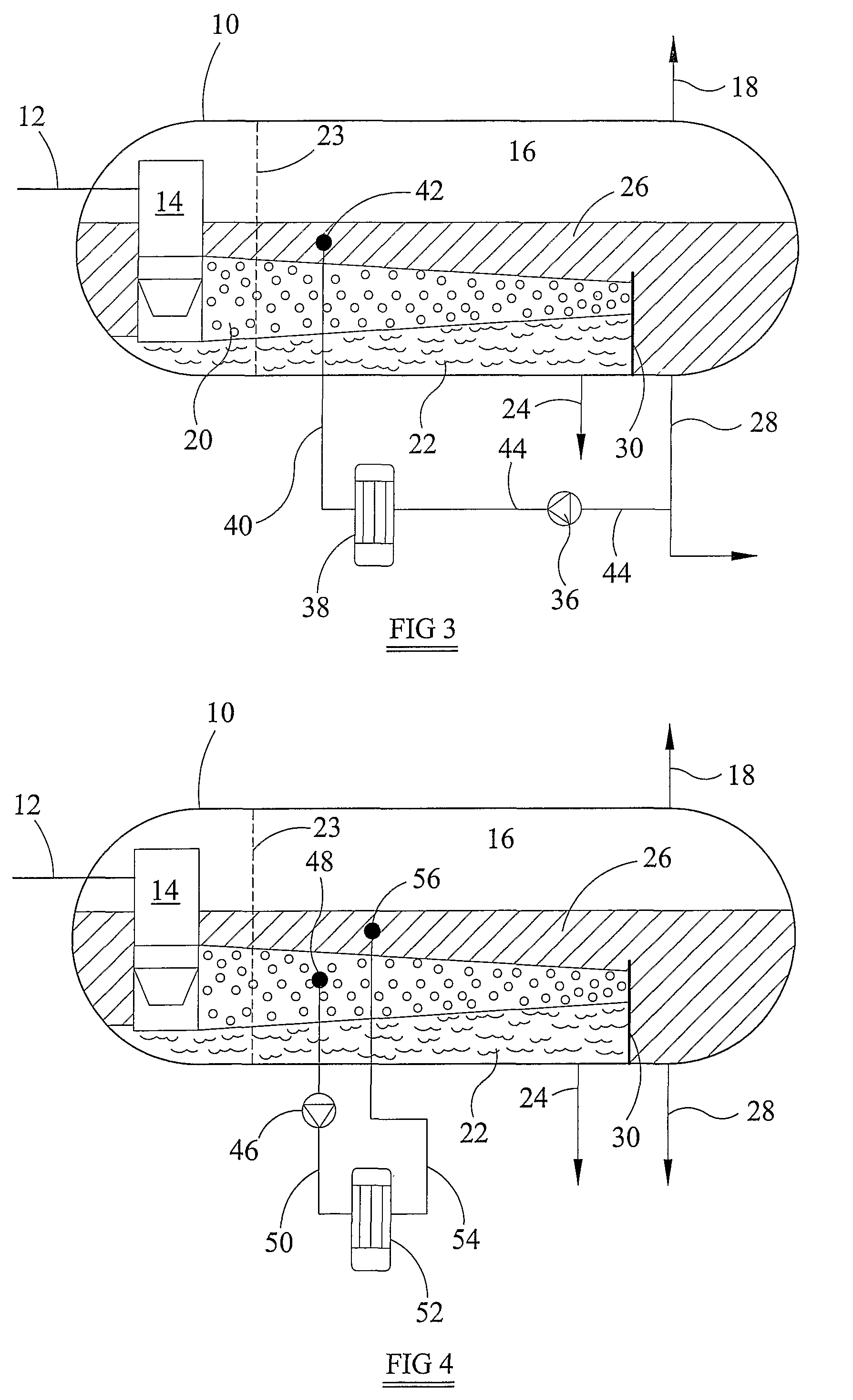 Separator apparatus for separating oil and water