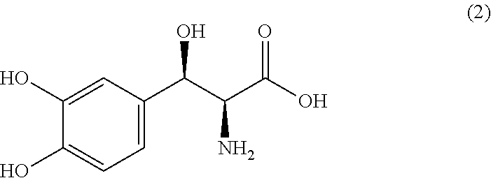 Process for producing threo-3-(3,4-dihydroxyphenyl)-l-serine