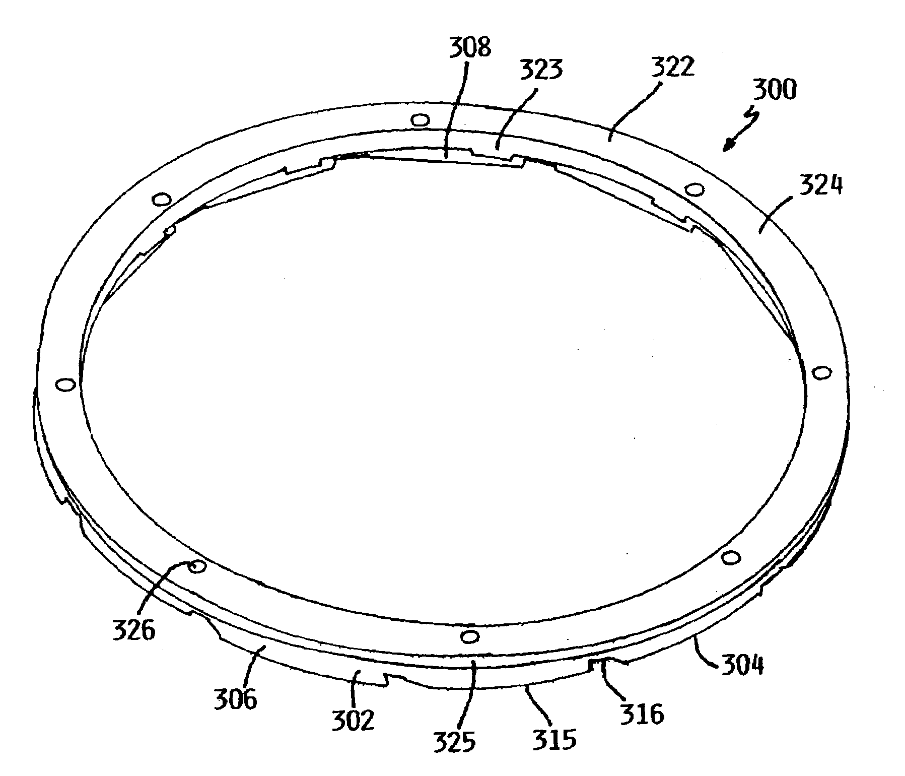 Cmp retaining ring