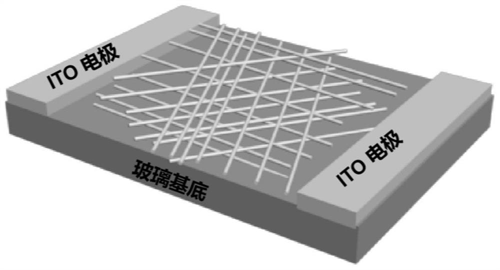 Preparation method of inorganic CsPbxSn&lt;1-x&gt;(BryI&lt;1-y&gt;)3 nanowire and photoelectric detector thereof