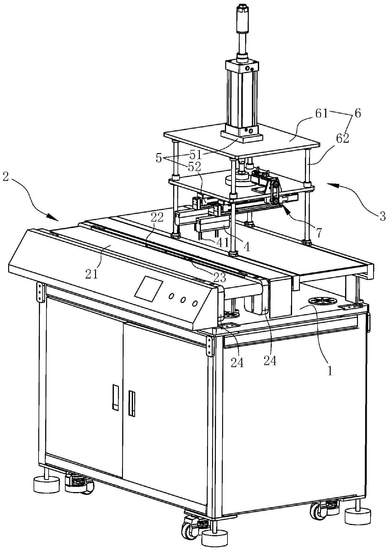 Device for testing withstand voltage and performance of LED power supply