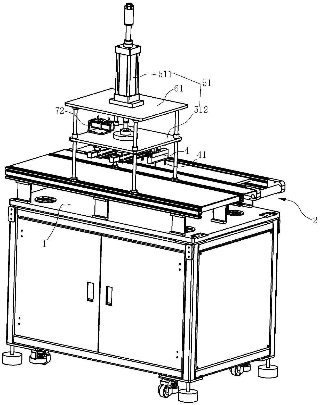 Device for testing withstand voltage and performance of LED power supply