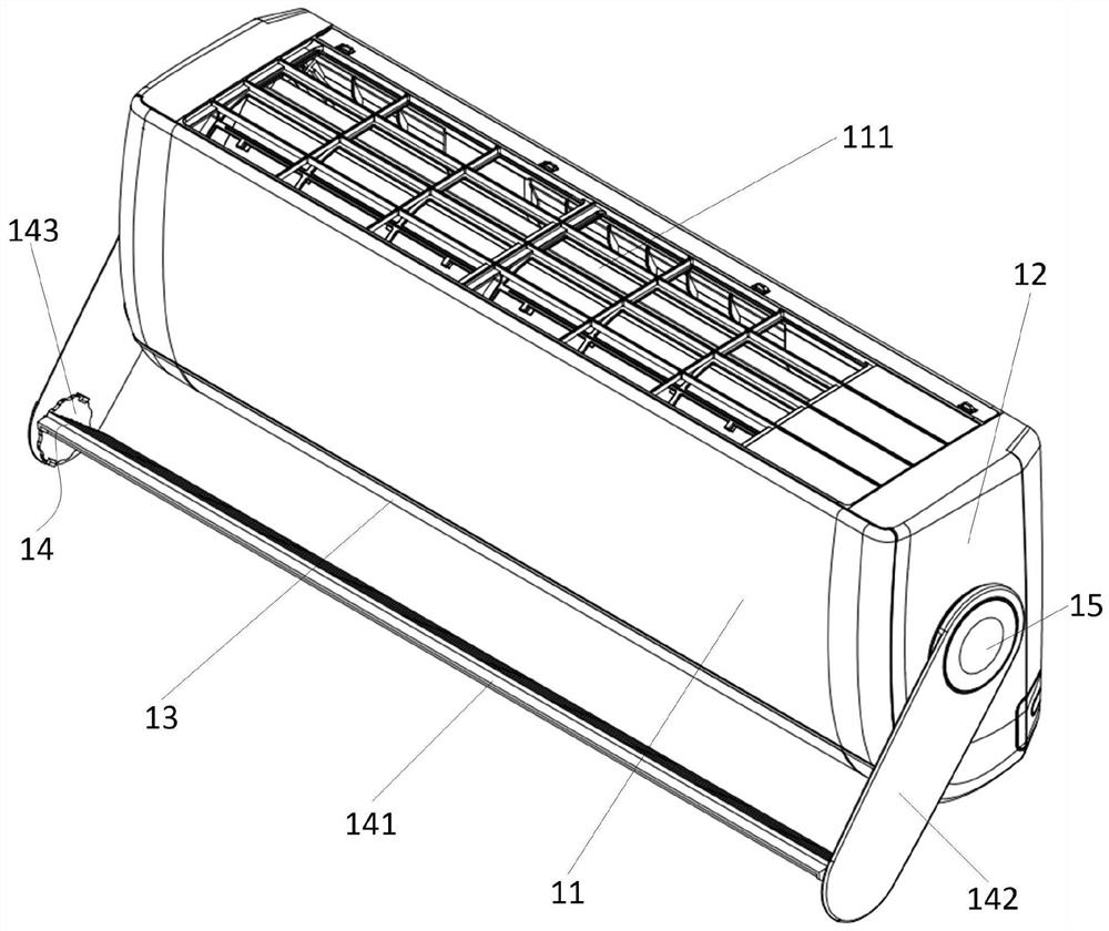 Wall-mounted air conditioner indoor unit and air conditioner