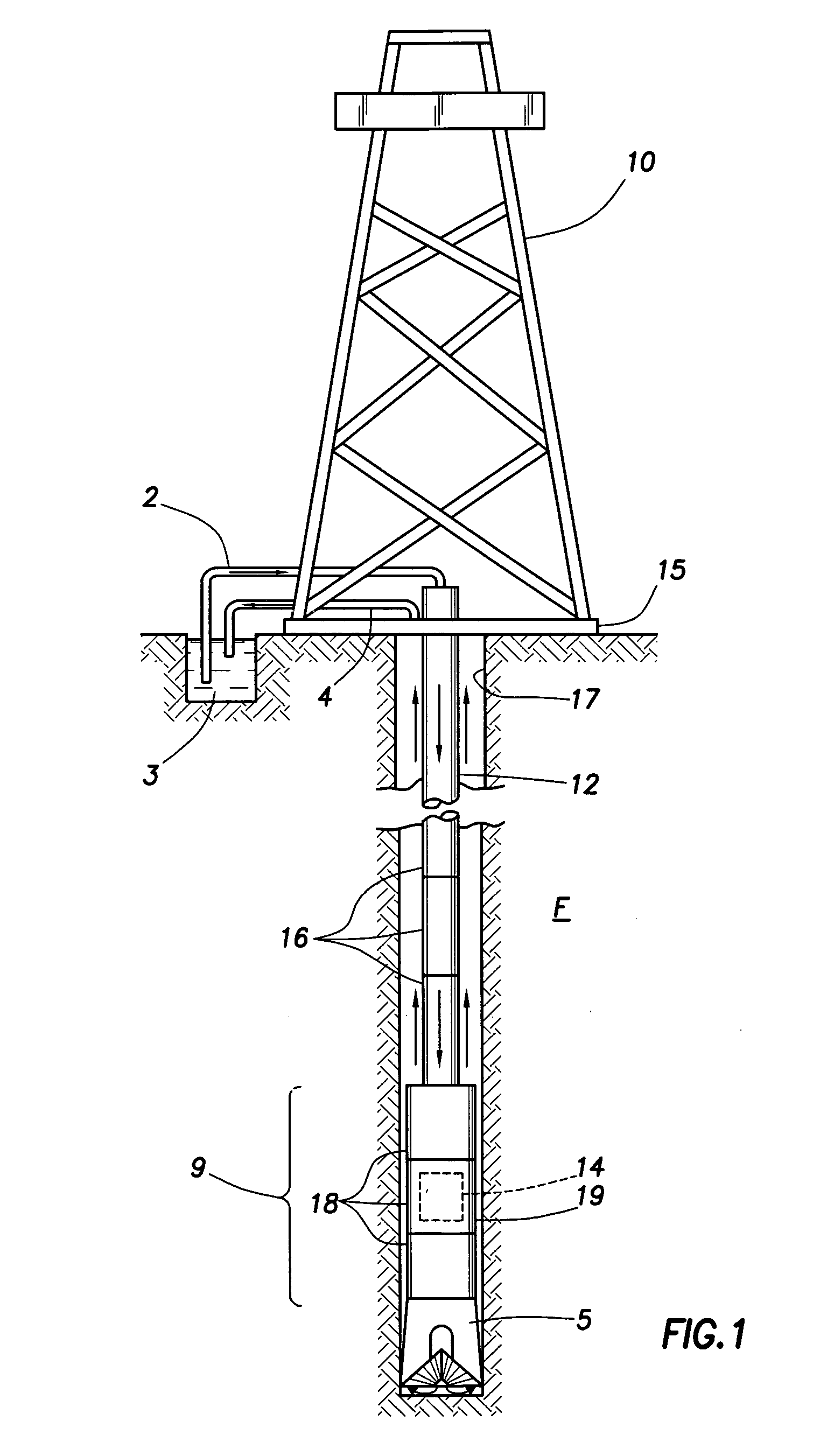 While drilling system and method