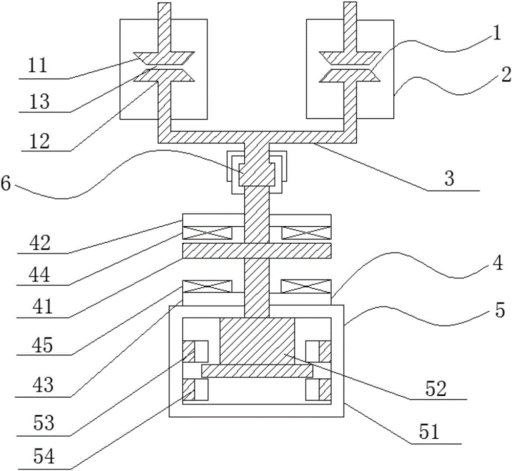 Double-break vacuum circuit breaker used for 66 KV