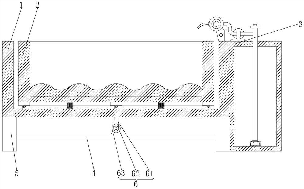 Part cleaning device in field of mechanical engineering