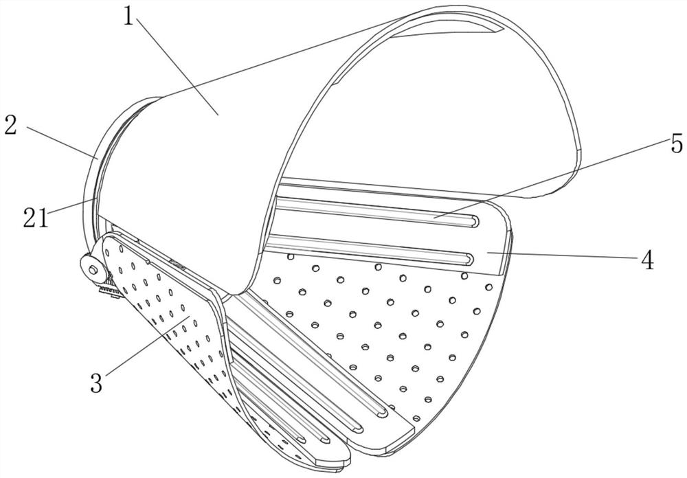 Sterile animal head cover for veterinary operation