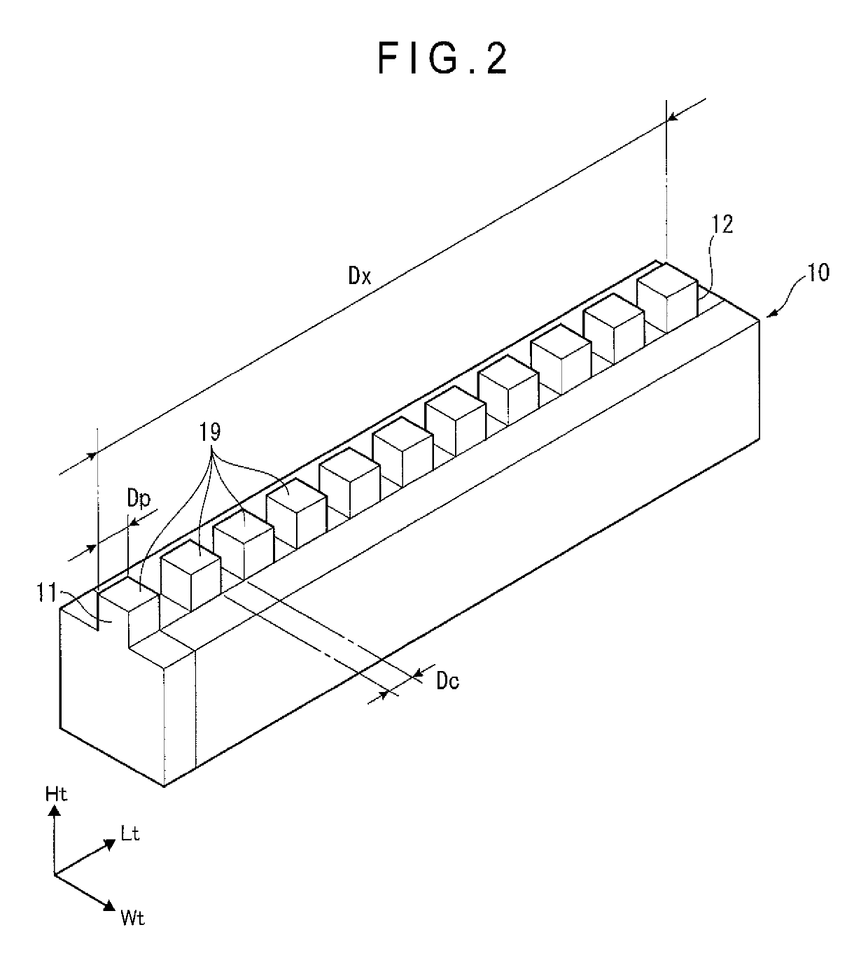 Coefficient-of-thermal-expansion measurement method of dimension reference gauge, measuring device for coefficient of thermal expansion and reference gauge